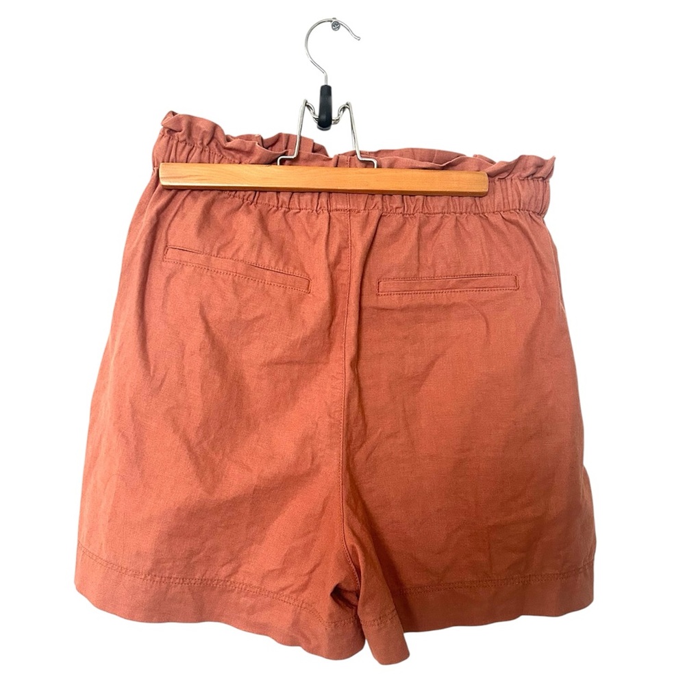 Uniqlo Women's Rust Drawstring Waist Shorts Size Small Waist 26-27 inches